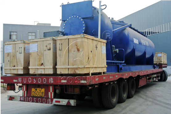 Delivery Site of KOSUN ZJ40DB Polar Rig Low-temperature Solids Control System