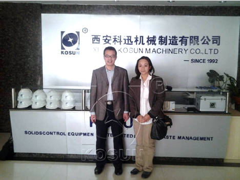 Middle-Eastern Clients Visiting KOSUN Factory