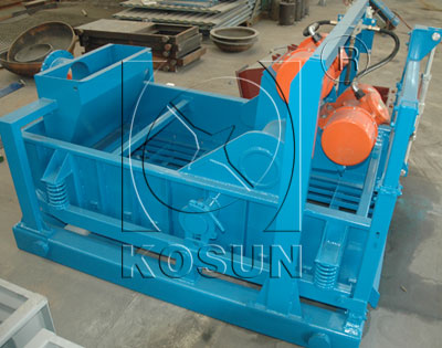 What are functions of the drilling fluids shale shaker