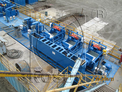 Shake shaker for drilling mud system is a important drilling solids control equipment