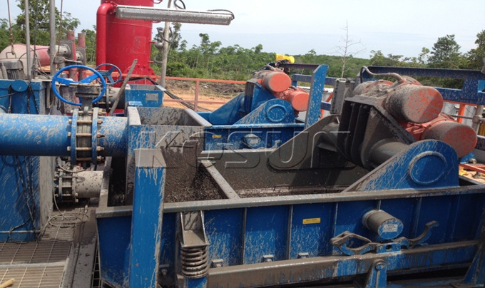 KOSUN LS703 Shale Shaker under Operation in an Indonesian Drilling Site