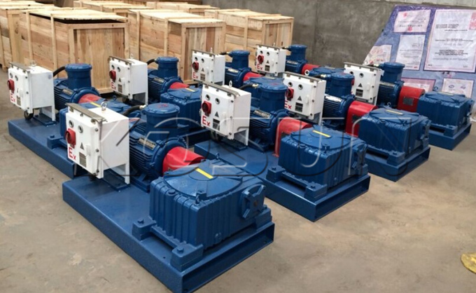 Drilling Mud Agitators with Independent Electric Control Cabinets Ready for Shipment to Brazil