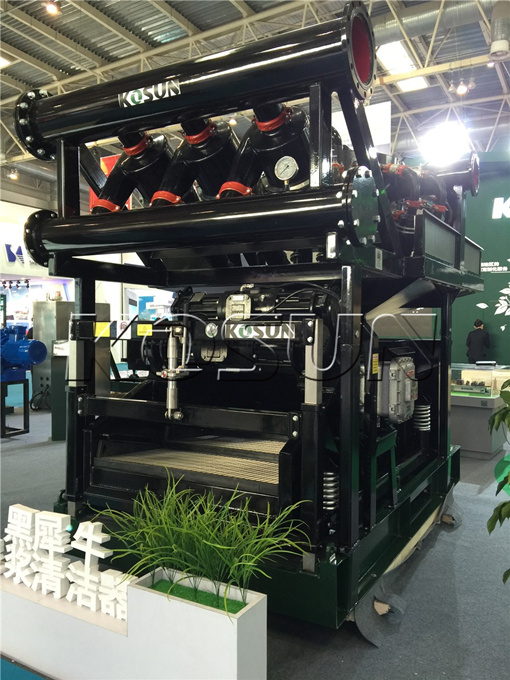 KOSUN MD320 Black Rhino Cleaner at Beijing CIPPE in 2015