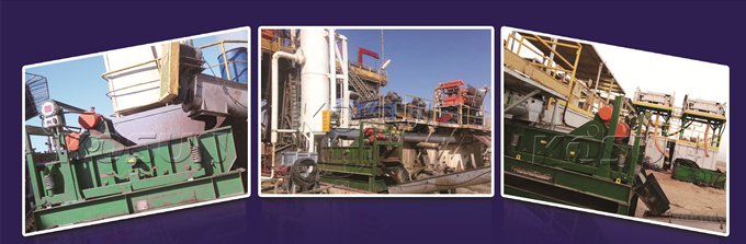 Hi-G Dryer Application Site of KOSUN Drilling Waste Management System