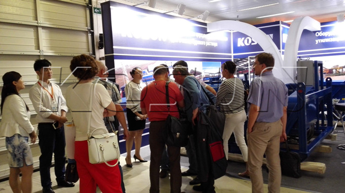 Foreign Customers are Visiting KOSUN Solids Control and Drilling Waste Management Equipment (II)