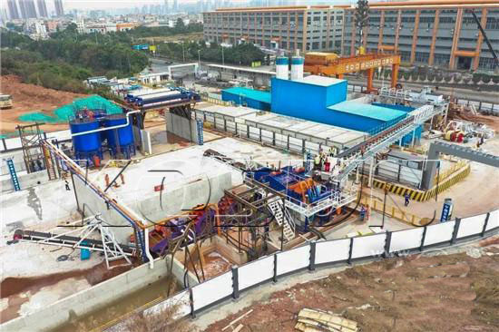 construction waste treatment system