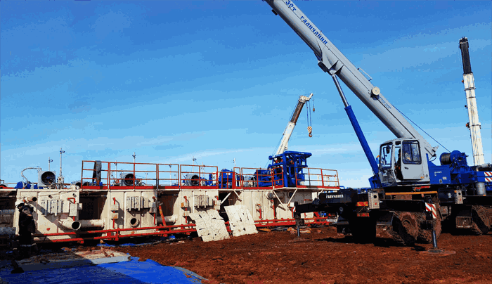 Russia Solids control system working site
