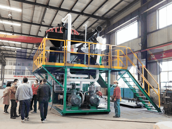 Drilling mud cleaner system for ZJ15 Solids Control System in Ukraine.