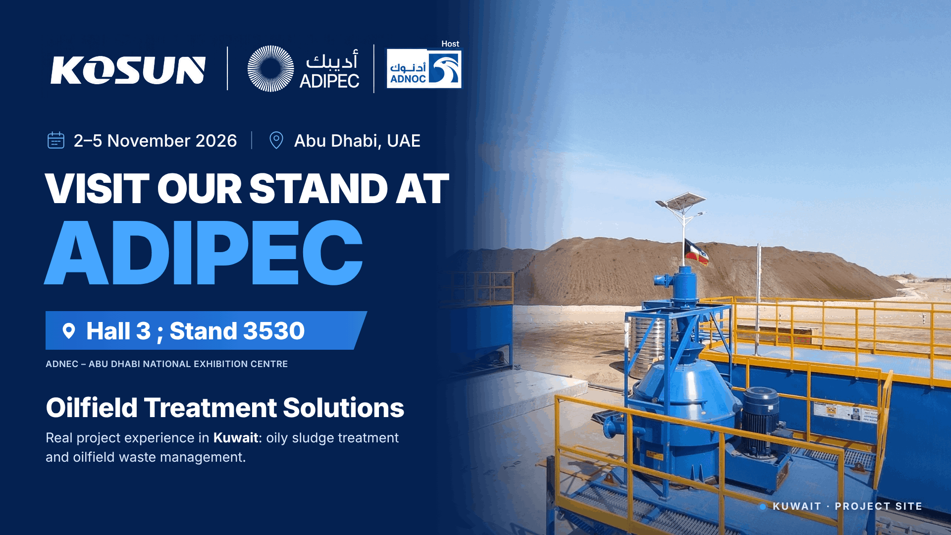 Oily Sludge Treatment in Kuwait